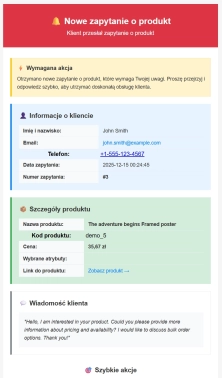 Ask about product / price (PRO)