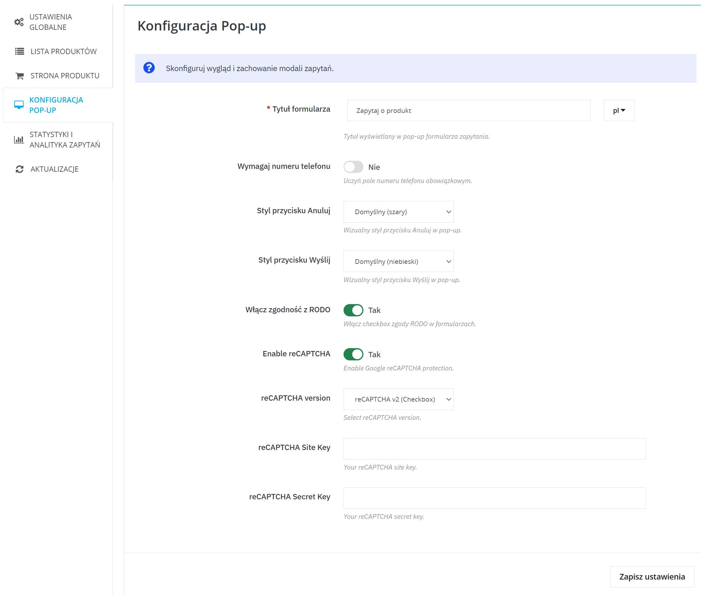 Ask about product / price (PRO)