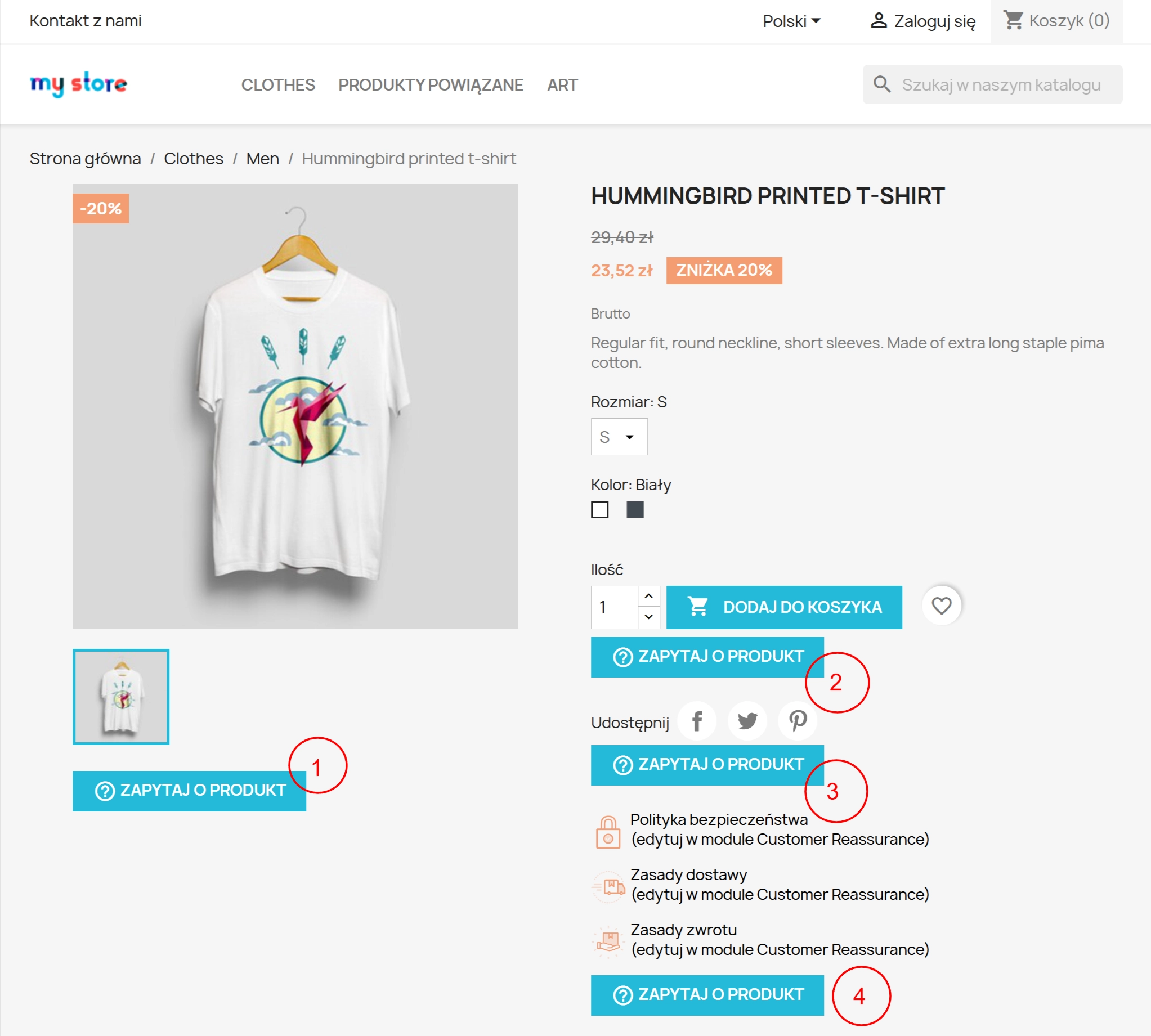 Zapytaj o Produkt / Cenę (PRO)