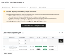 Backup Manager: Automatic PrestaShop Database Backup