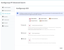 Zaawansowane wyszukiwanie dla PrestaShop