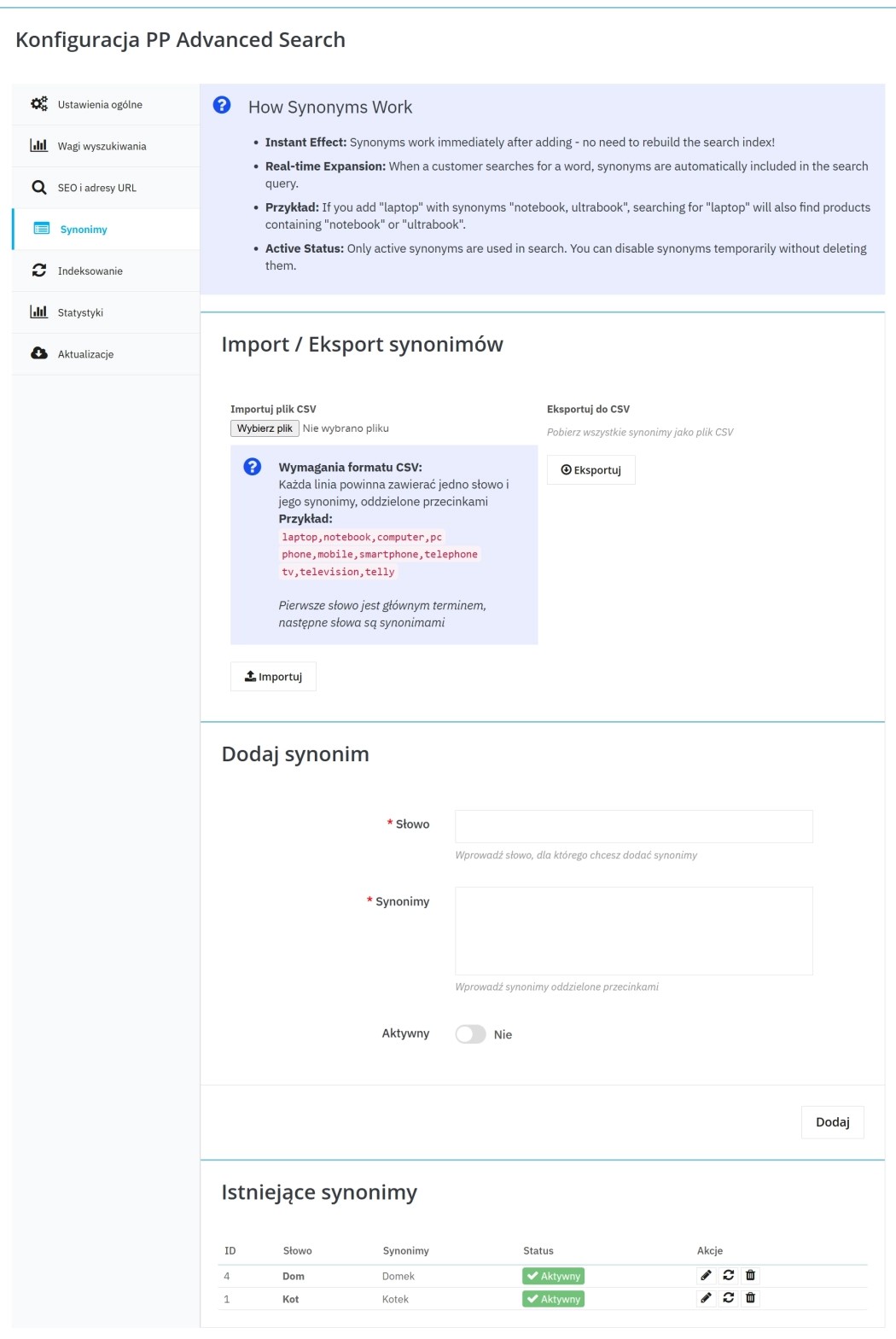 Advanced Search for PrestaShop