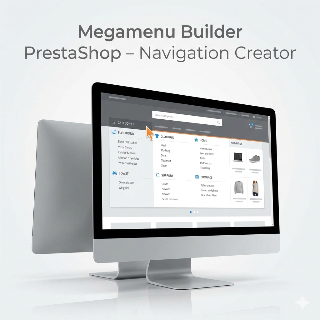 Megamenu Builder PrestaShop – Navigation Creator (Atomic Cache Technology)