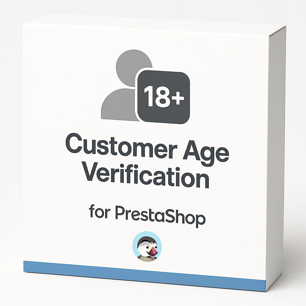 PrestaShop Age Verification Module (Age Gate) - Standard Version