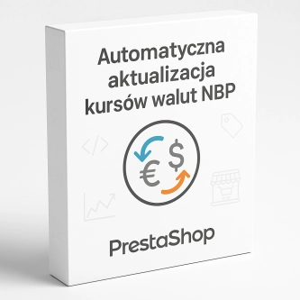 Automatyczne kursy walut NBP PrestaShop + Marże | Moduł