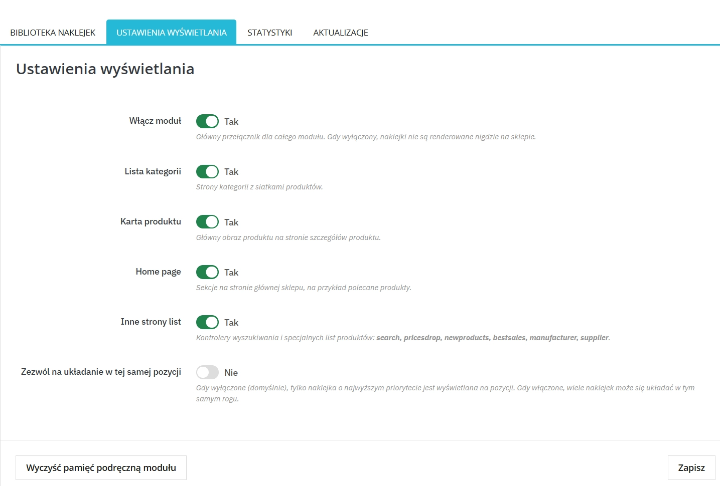 Product Stickers – Dynamic PrestaShop Labels