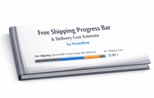Free Shipping Bar & Delivery Cost Estimator for PrestaShop
