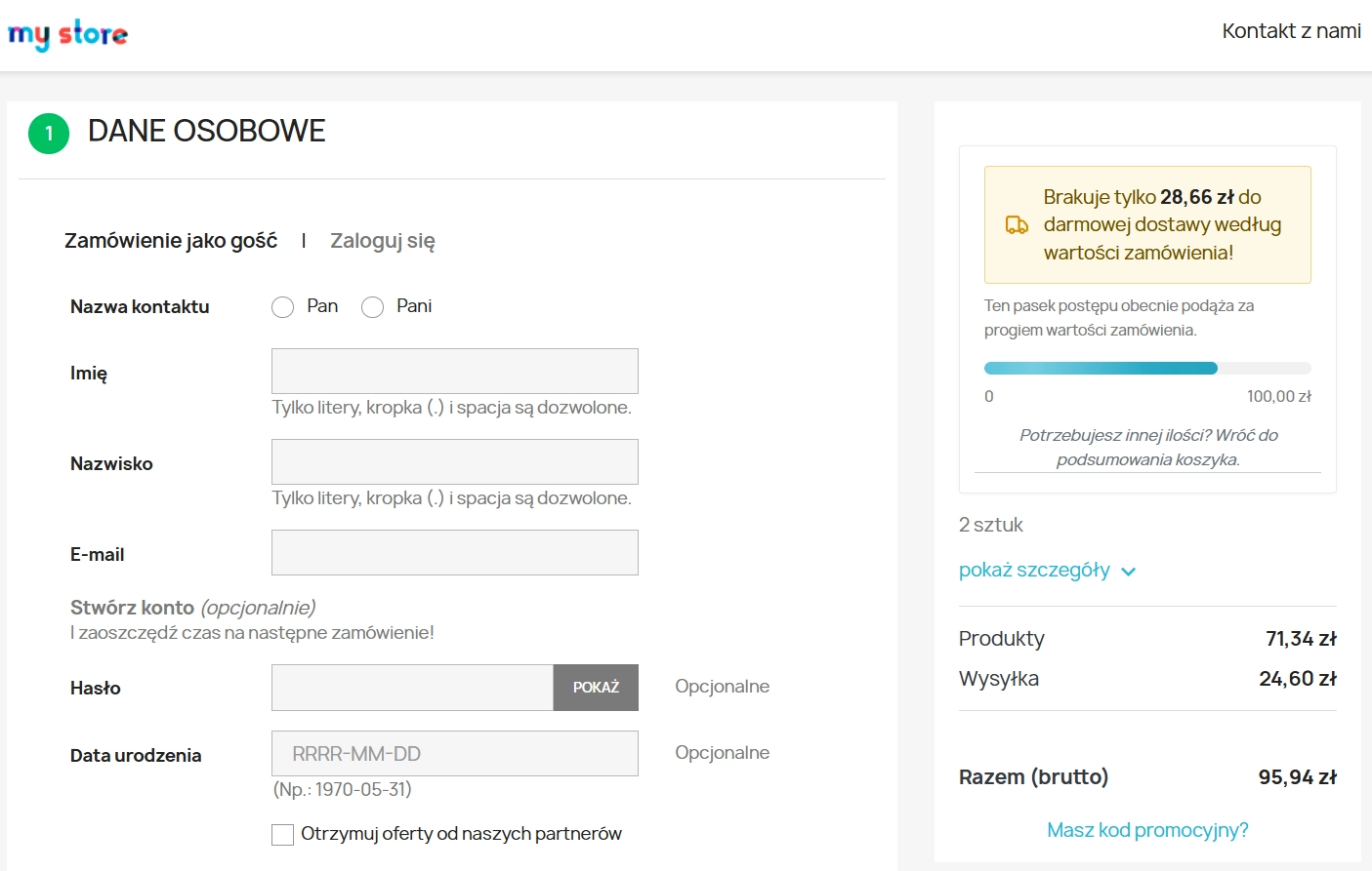 Free Shipping Progress Bar & Delivery Cost Estimate for PrestaShop