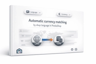 PP Smart Currency for PrestaShop - automatic currency by language