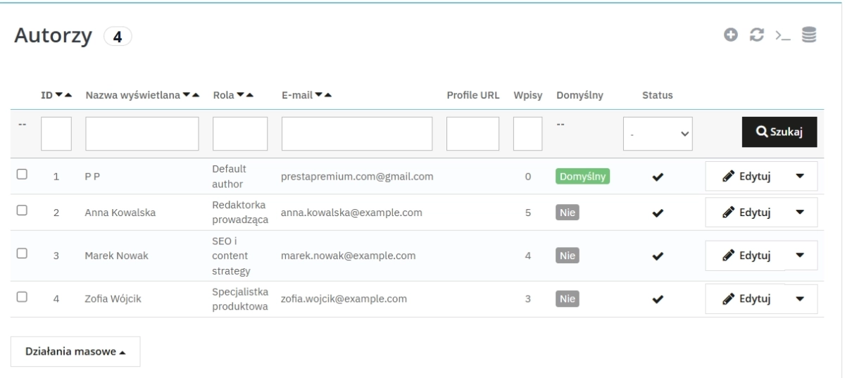 Moduł bloga PrestaShop z SEO, workflow i komentarzami