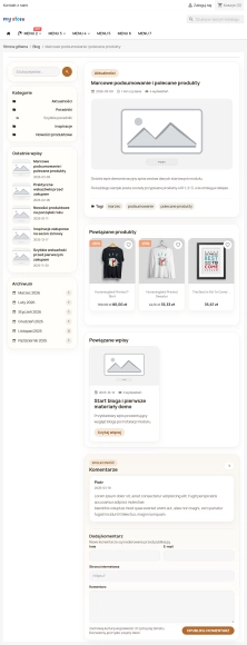 Moduł bloga PrestaShop z SEO, workflow i komentarzami