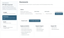 SEO Scanner - audyt SEO produktow, kategorii i CMS
