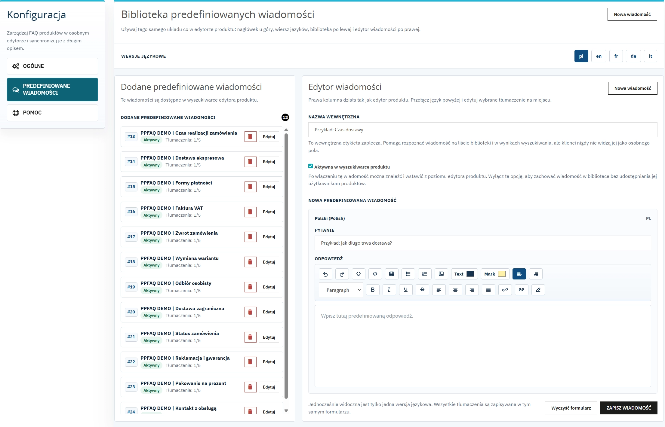 Moduł FAQ PrestaShop + SEO JSON-LD | PP FAQ Builder