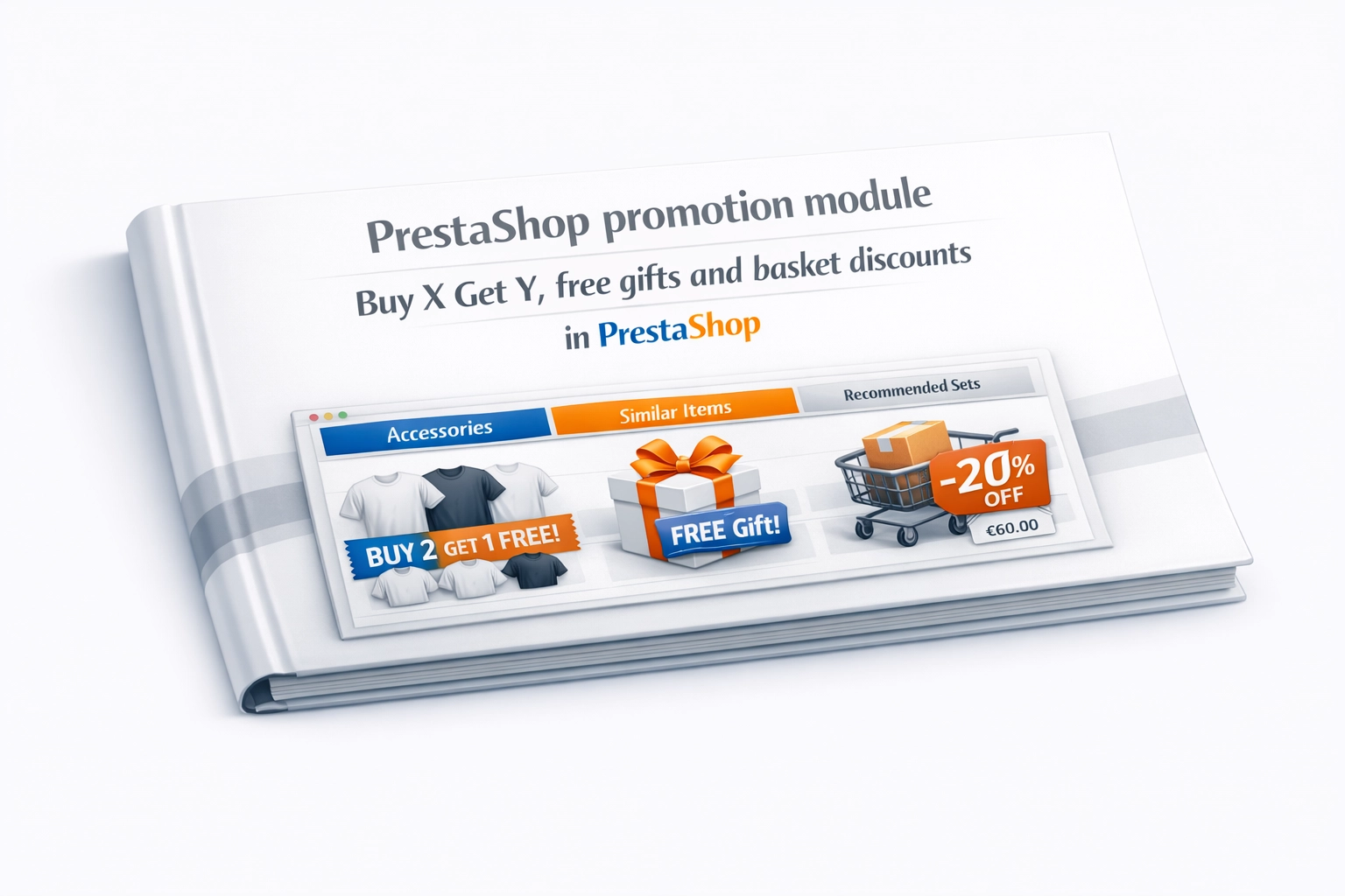 PrestaShop promotion module - Buy X Get Y, free gifts and basket discounts