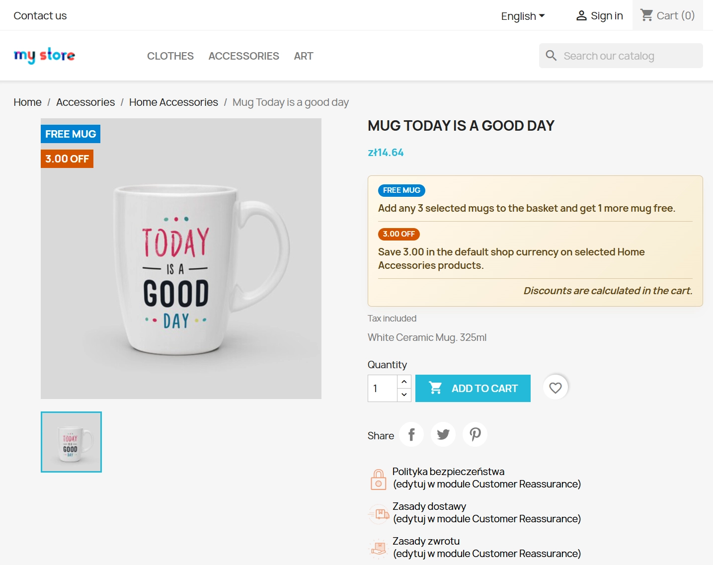 Moduł Promocji PrestaShop: Gratisy, Rabaty Ilościowe i Akcje Kup X, Odbierz Y, Rabaty na Kategorie