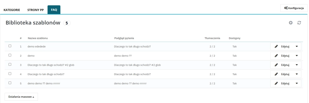 System stron PrestaShop – kategorie, FAQ i JSON-LD