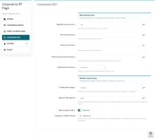 System stron PrestaShop – kategorie, FAQ i JSON-LD