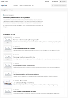 System stron PrestaShop – kategorie, FAQ i JSON-LD