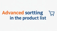 Advanced sorting in the product list