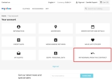 PrestaShop withdrawal module for full and partial returns