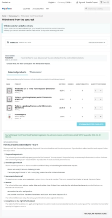 Odstąpienie od umowy PrestaShop dla pełnych i częściowych zwrotów