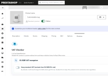 Walidacja VAT i VIES B2B dla PrestaShop