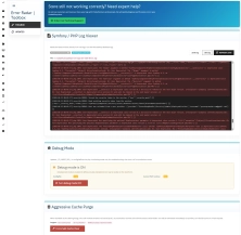 PrestaShop Error Diagnosis – Logs, Debug & Cache Toolbox
