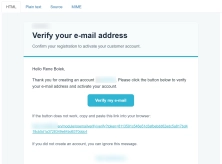 Customer Email Verification PrestaShop - Free Module