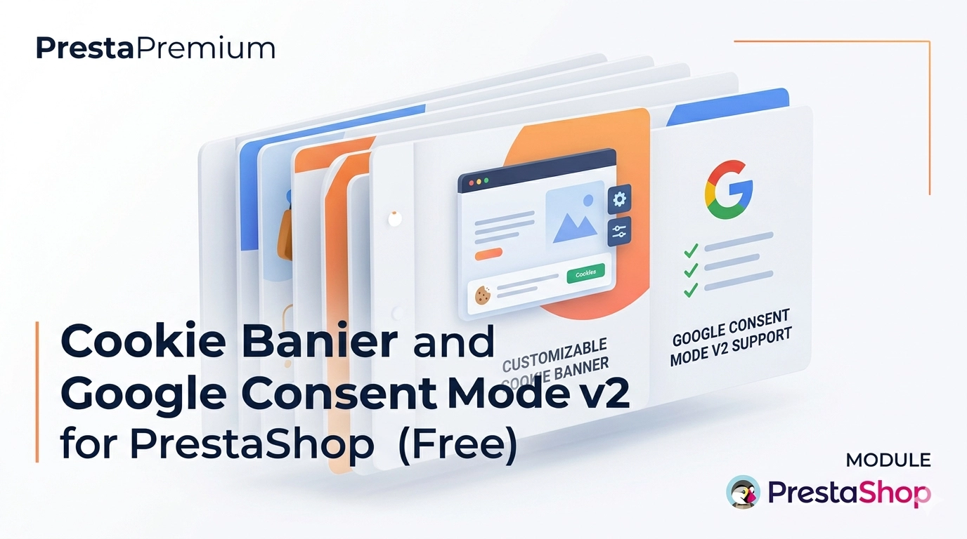 Cookie Banner & Consent Mode v2 PrestaShop (free)