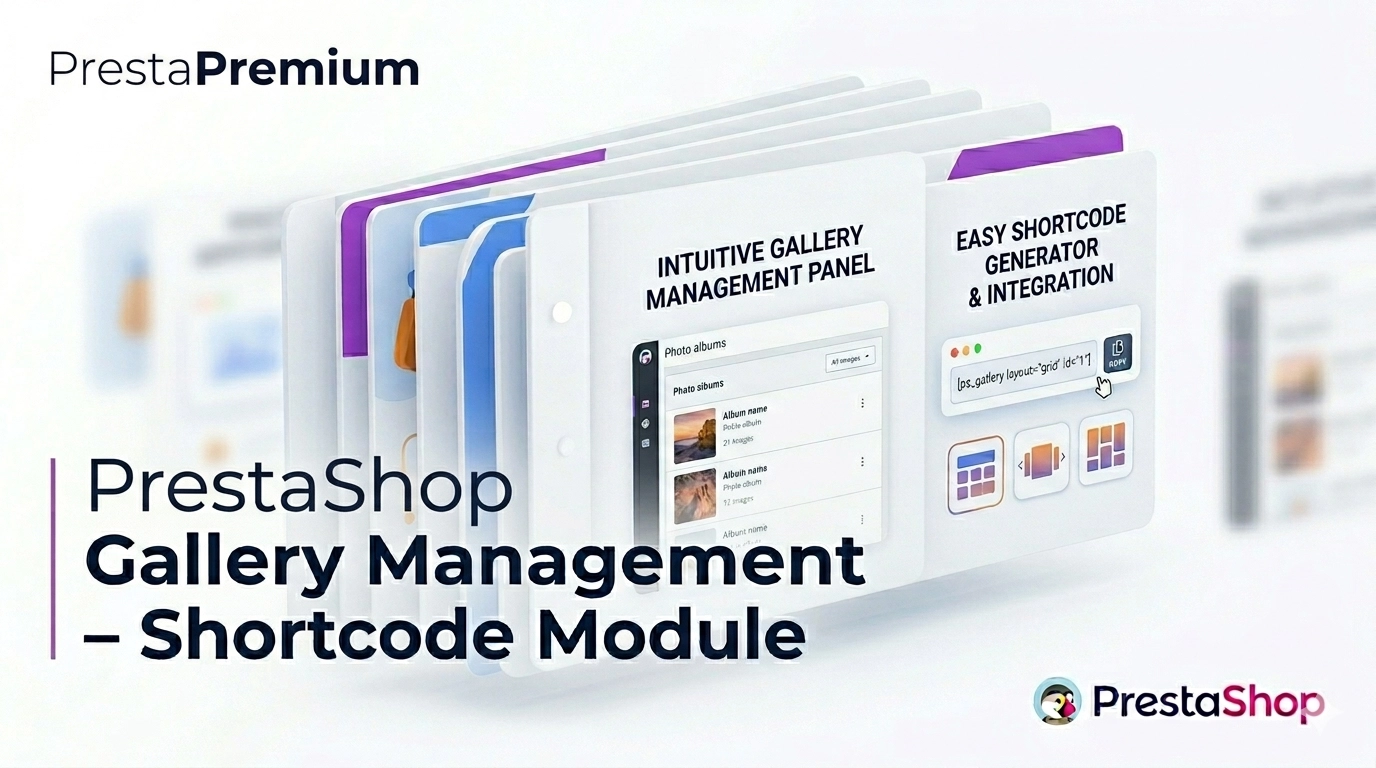 PrestaShop Gallery Module – Carousels, Grids & Shortcodes