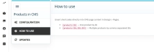 Products on CMS pages — PrestaShop module (free)