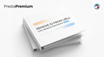Free module to remove ID from PrestaShop URLs (CMS, brands)