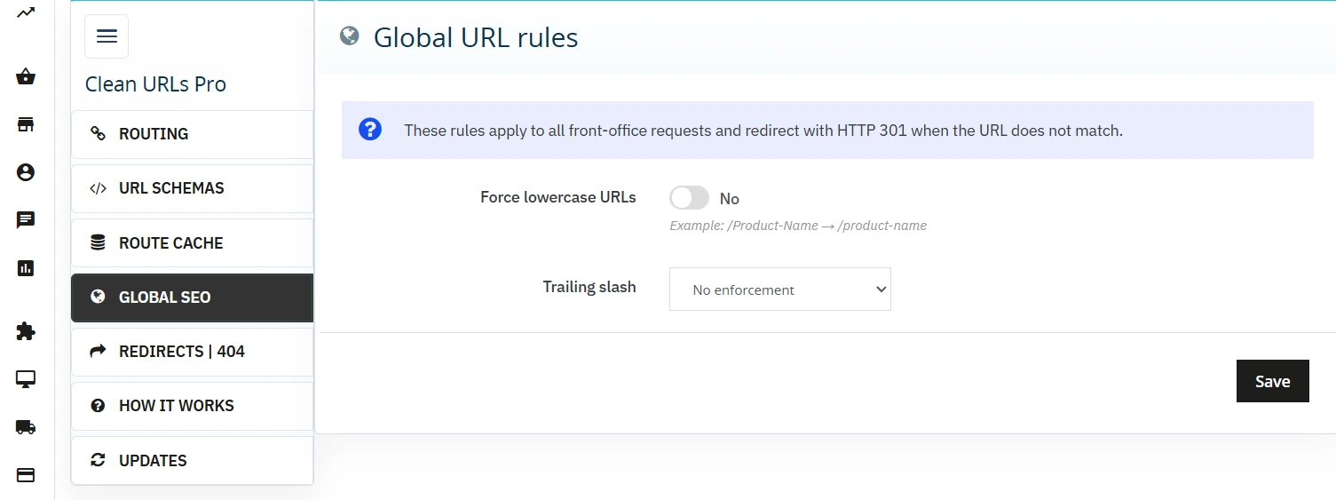Clean URLs Pro – usuń ID z adresów URL w PrestaShop