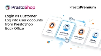 PrestaShop Zaloguj jako Klient - Szybki support i logowanie BO