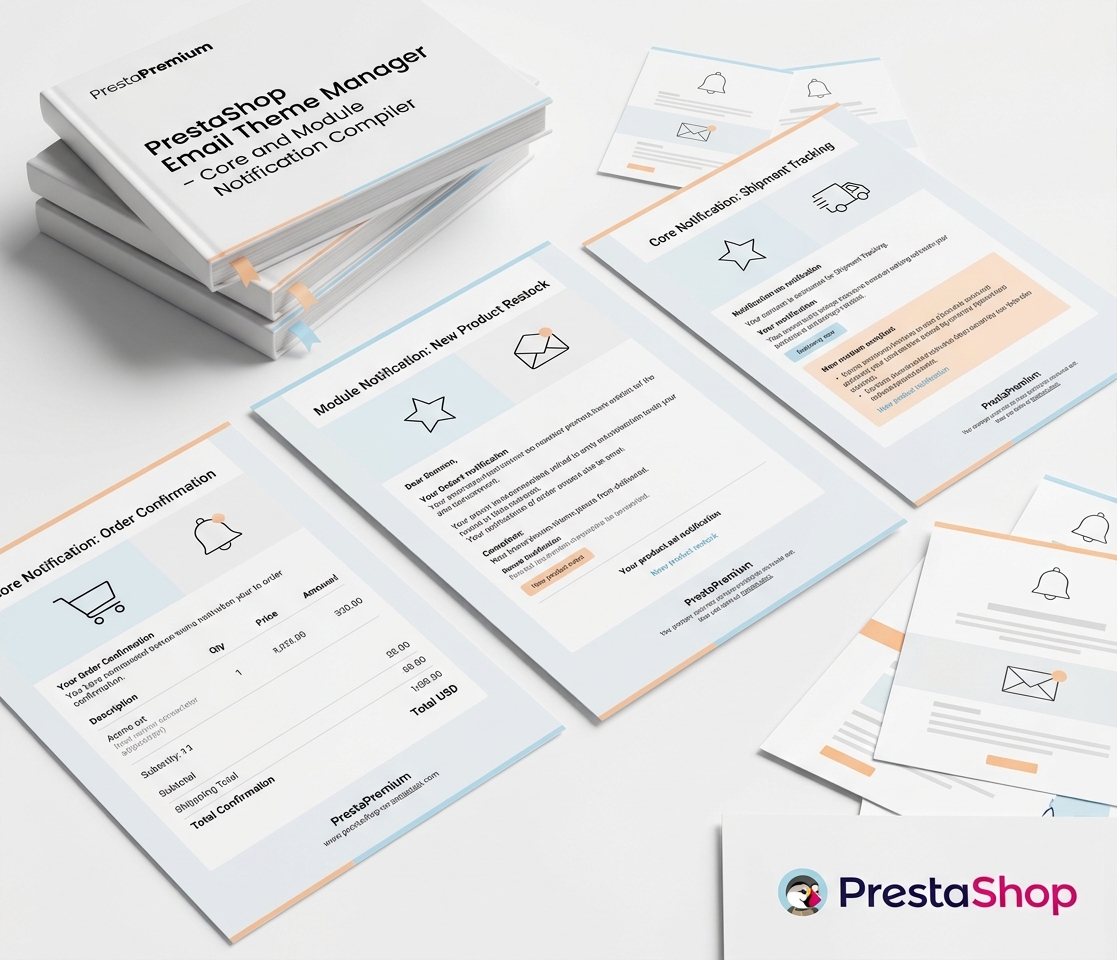PrestaShop Email Templates + Configuration
