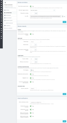 Moduł Opinii i Recenzji PrestaShop – widget, Omnibus, Zdjęcia, Kupony