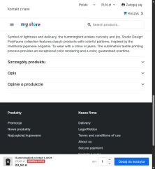 Floating Add to Basket Bar PrestaShop – Sticky Add to Cart Lite