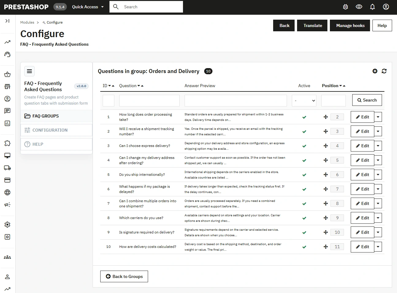 PrestaShop FAQ module that boosts conversion | JSON-LD