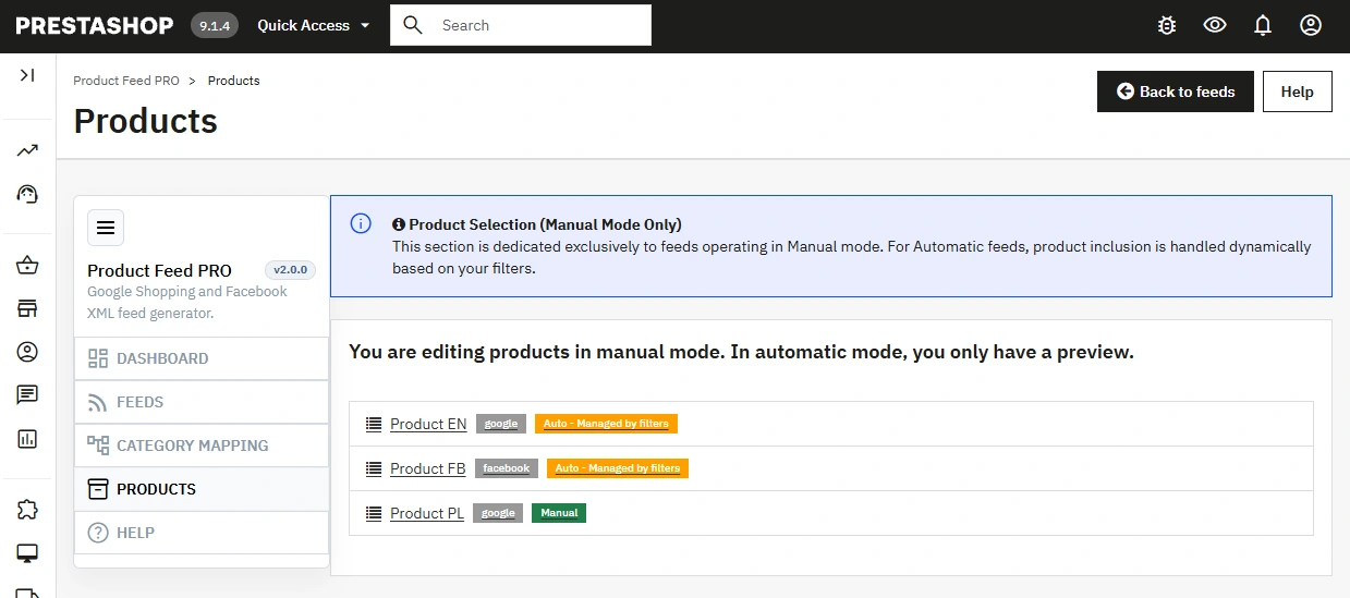 Product Feed – Google Shopping dla PrestaShop (Wersja Pro)