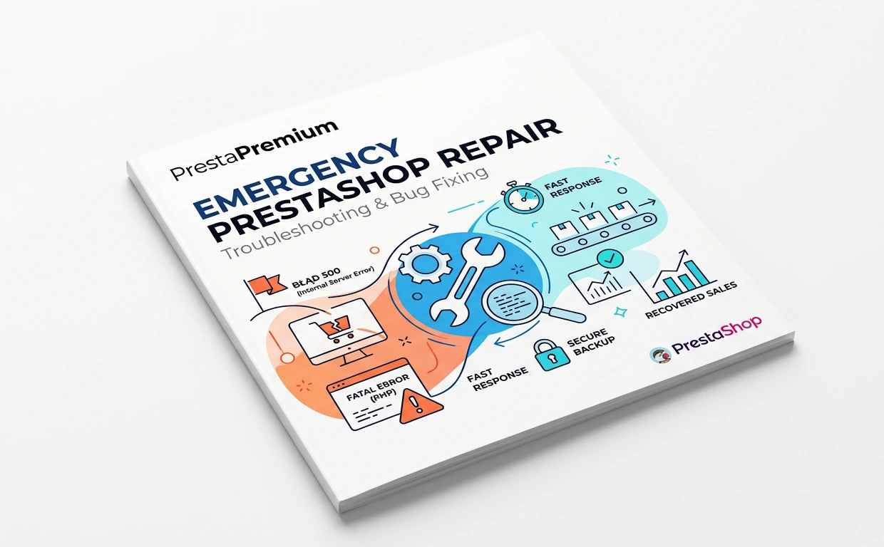 Fast PrestaShop Repair – Diagnostics & Bug Fixing