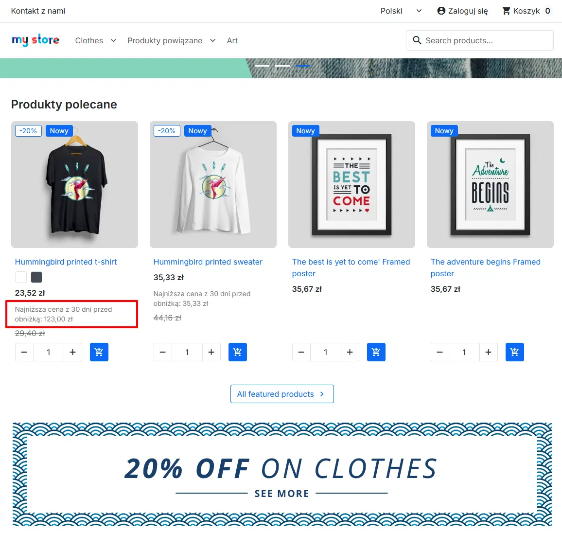Darmowy Moduł Omnibus PrestaShop – Simple Omnibus Price