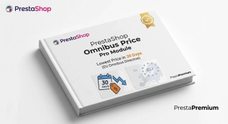 PrestaShop Omnibus Price Pro Module: 30-Day History & Edit