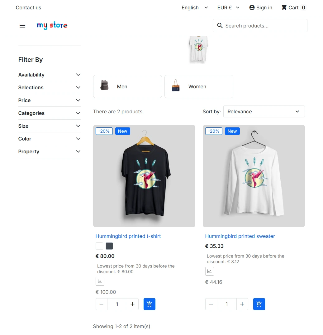 PrestaShop Omnibus Price Pro Module: 30-Day History & Edit