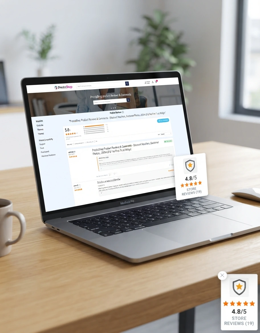 PrestaShop Product Reviews Module – Widget, Photos, Vouchers