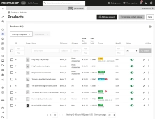 PrestaShop Back Office – Promotions in the Product List